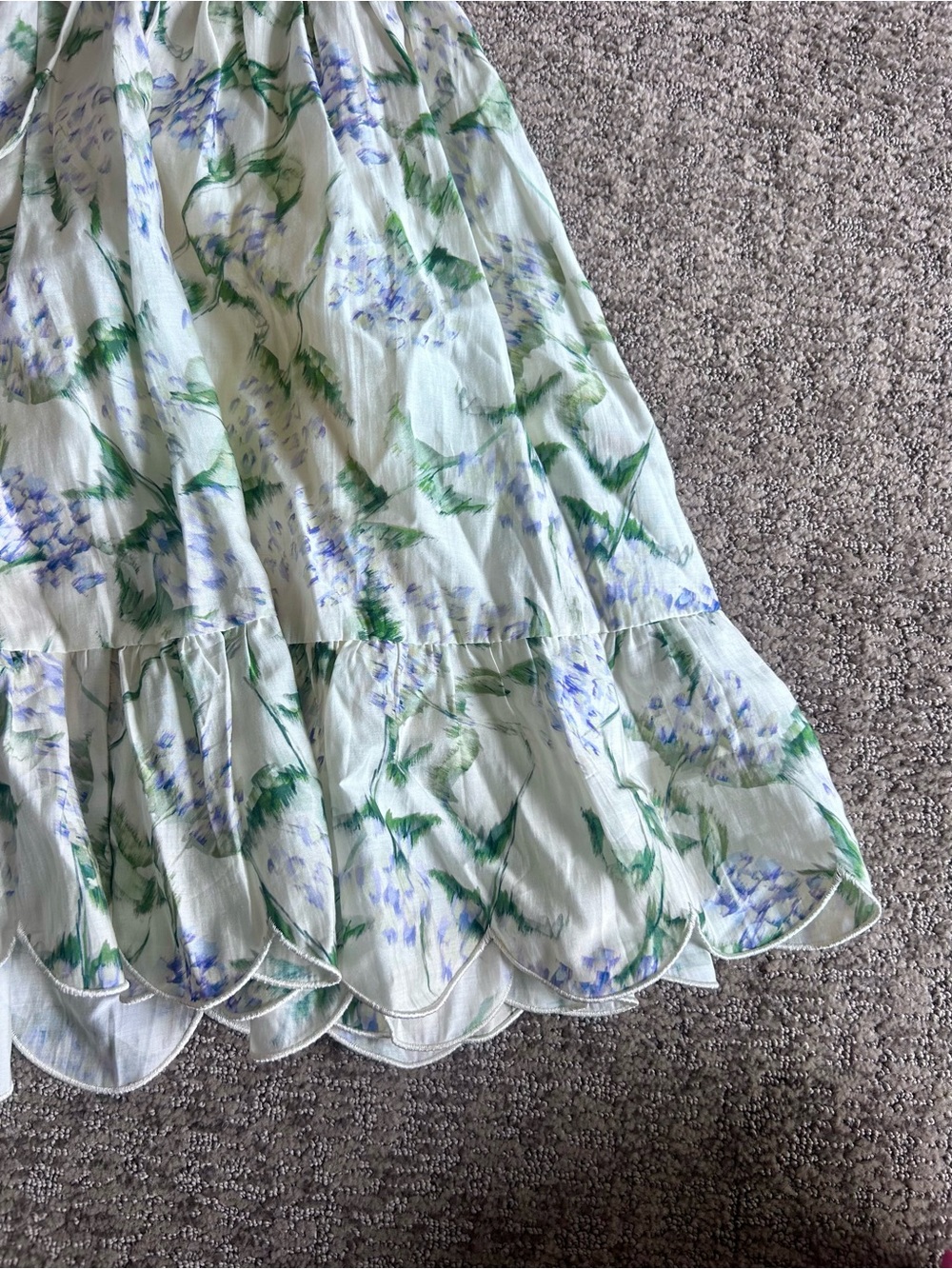 En Saison Charleston Floral Tie-Shoulder Mini Dress - Size XS - Picture 7 of 13